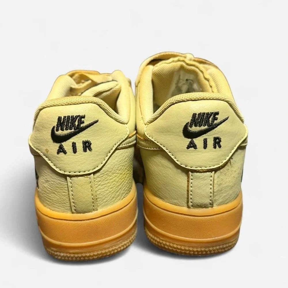 Nike Air Force 1 Low Gore-Tex Team Gold Shoes Size Mens 7.5 Women's 8.5